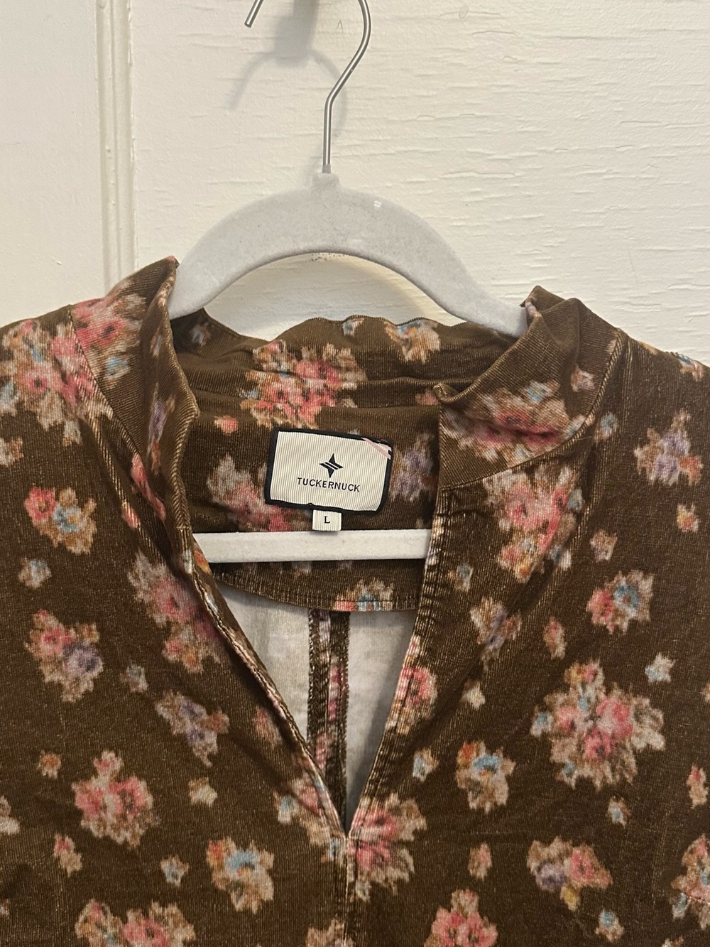 Tuckernuck Hazel Bouquet Corduroy Clifton Dress - Picture 3 of 5